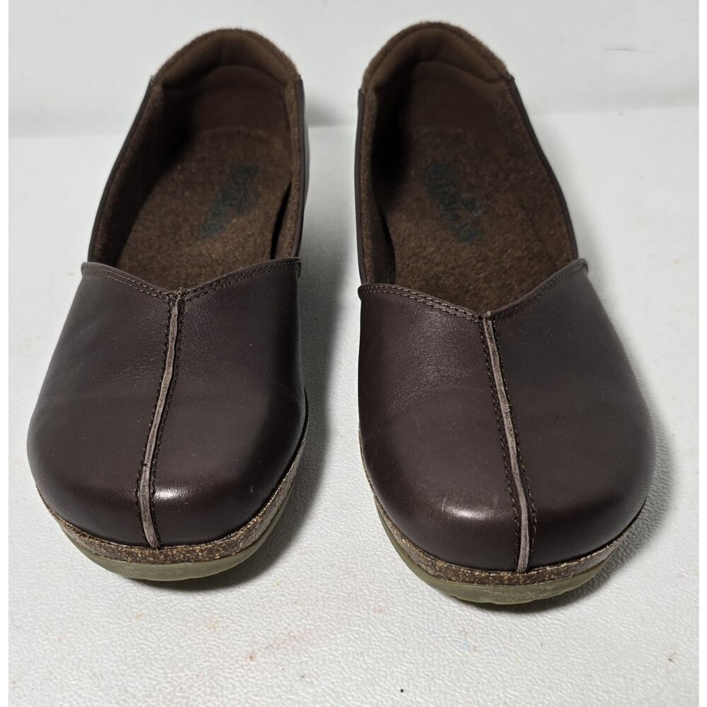 Stegmann Women's Liesl Skimmers Slip-On Shoes BROWN Leather Size 7 NWOB - Picture 2 of 11